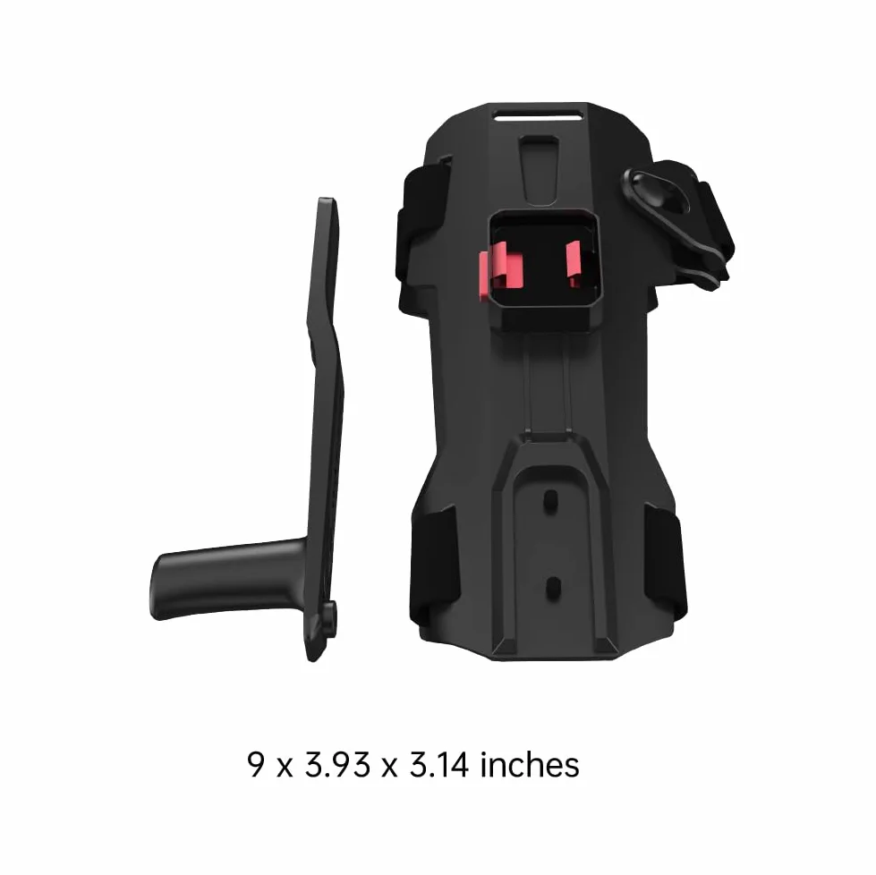 Waydoo Subnado 1Pcs Arm Mount Bracket and 1 Handgrip, 1 Set of Leg Mount Kit for Subnado Underwater Scooter with 2 Mount Brackets and 1 Pcs Strap for Waist