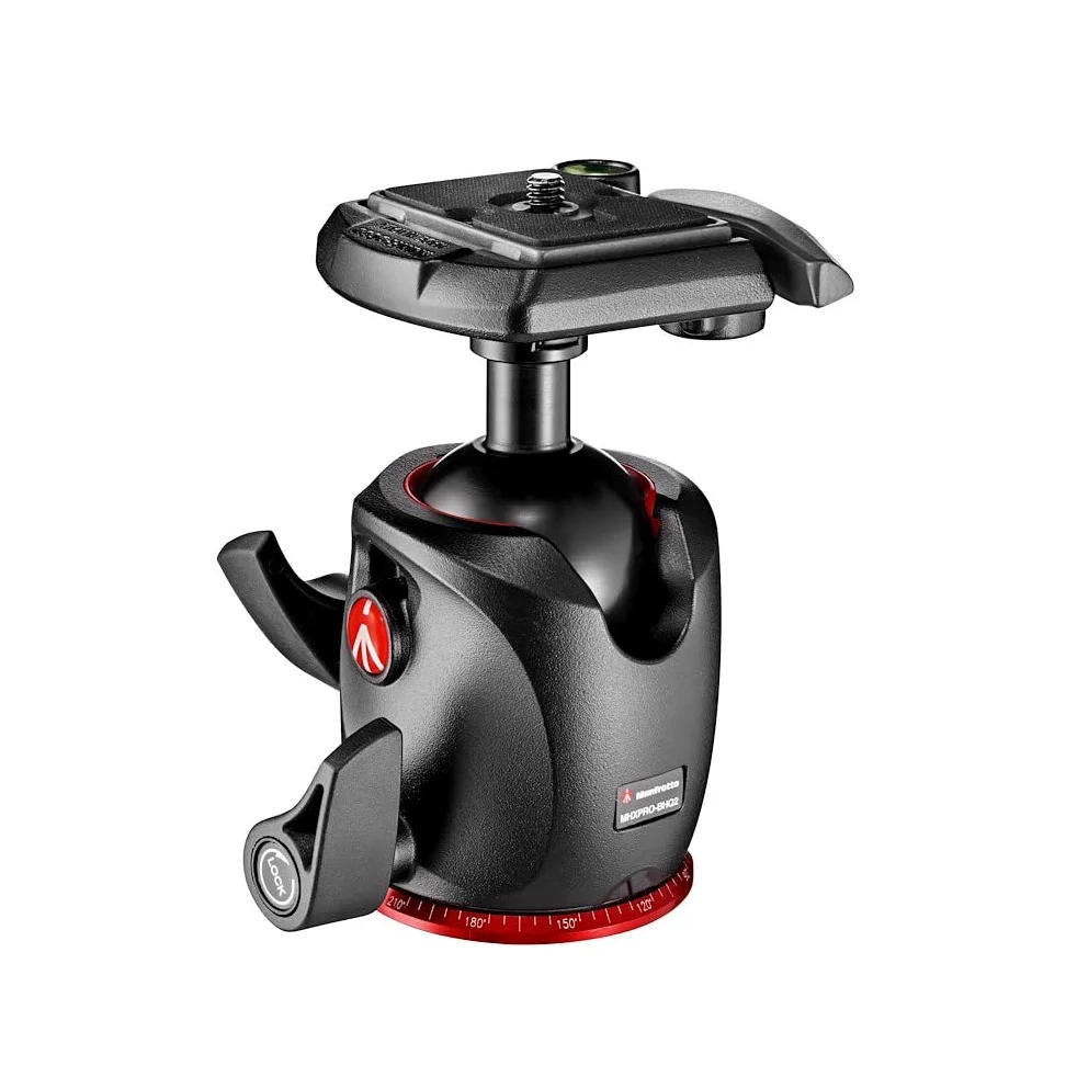 Manfrotto MHXPRO-BHQ2 XPRO Magnesium Kugelkopf mit 200 PL Platte, schwarz