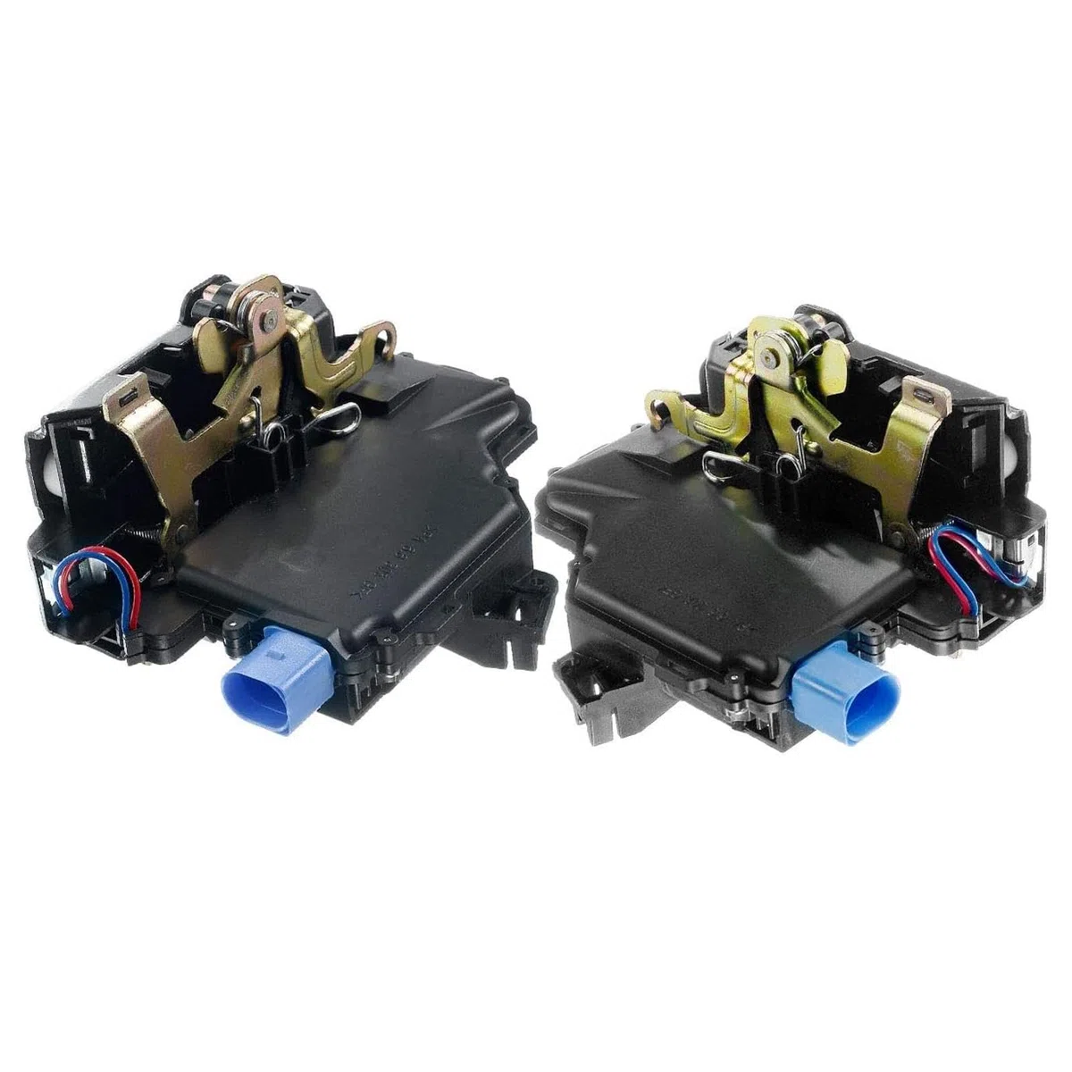 Frankberg 2x Türschloss Stellmotor Hinten 6-Polig Kompatibel mit Polo 9N Schrägheck 2001-2009 Ibiza III 6L1 Schrägheck 2002-2009 Replace# 3B4839015AN
