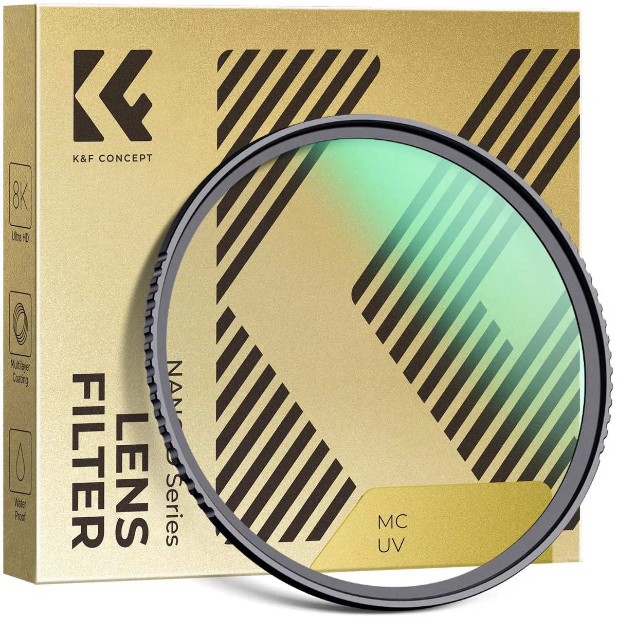 K&F CONCEPT D-Serie 67MM MCUV Pro UV-Filter Slim MC UV Schutzfilter Ultraviolett-Filter