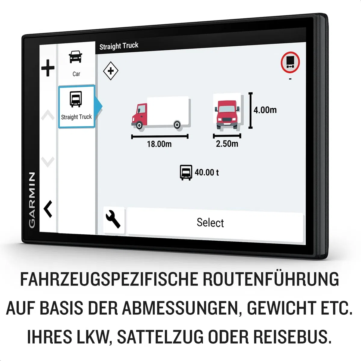 Garmin dēzl LGV 710 MT-D EU – LKW-Navigationsgerät mit Farbdisplay, vorinstallierten EU Karten (46 Länder), fahrzeugspezifischem Routing, Echtzeitdienste & Zielorte mit Satellitenbildern