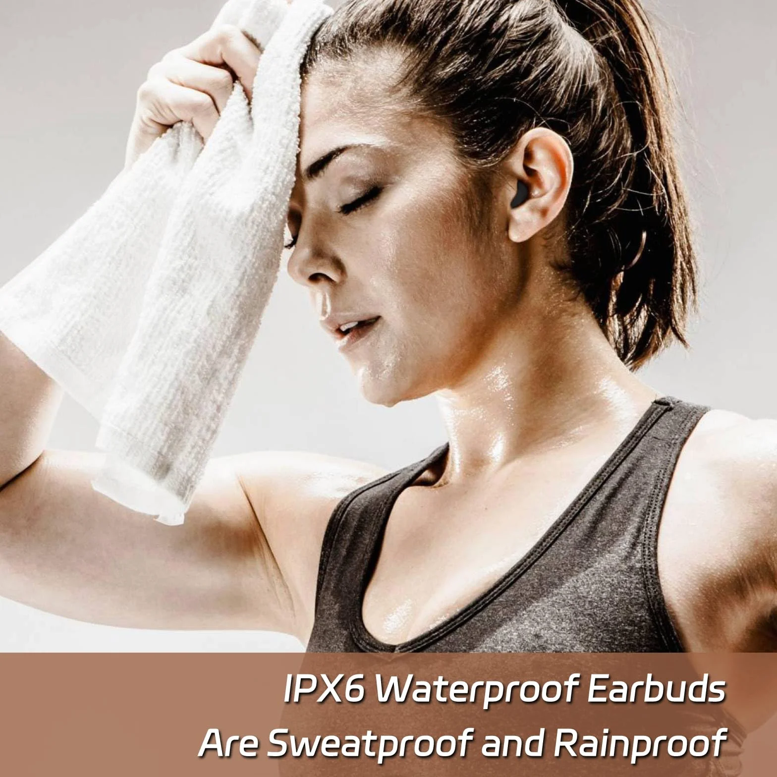 IFECCO SchlafKopfhörer Seitenschläfer, Mini In Ear Kopfhörer Bluetooth zum Schlafen, Kabellose Wasserdicht Unsichtbare Kopfhörer für Schlaf, Sport, Konzentration und Reisen (Schwarz)