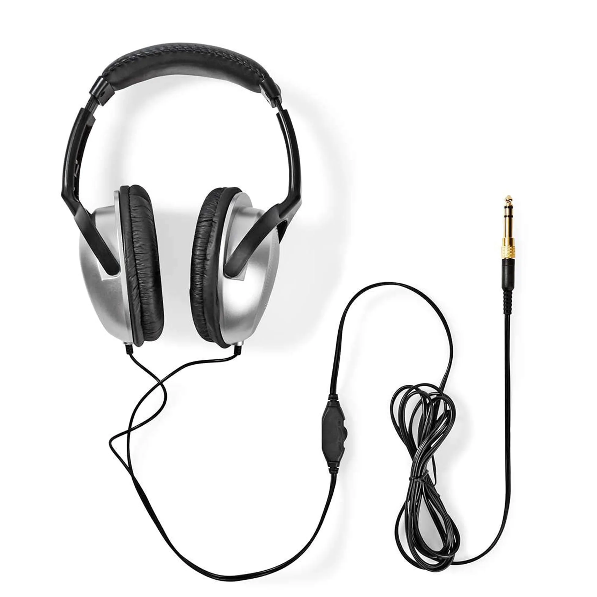 TronicXL Fernsehkopfhörer Kopfbügel Kopfhörer I 6m langes Kabel I Stereo TV Fernseh Headphones Fernseher PC HiFi I Bügel Kopfhörer 3,5mm Klinke 6,35mm Klinkenstecker I kabelgebunden Kabel lang