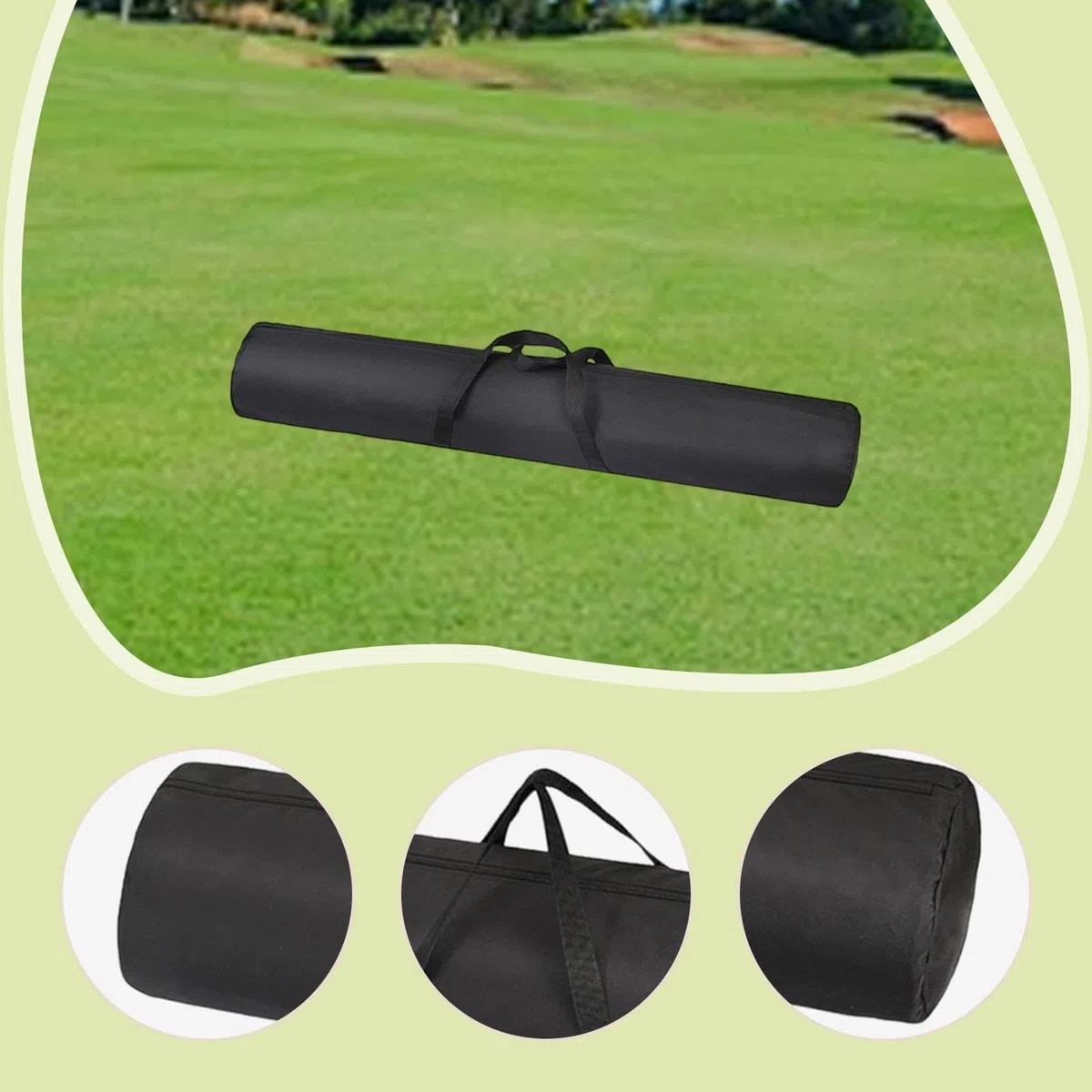Zeltstangentasche, Outdoor Gepäcktasche, Angeltasche, Mehrzweck Tragetasche für Lampenstative, Schutzhüllen, Campingstühle, 120cmx17cm