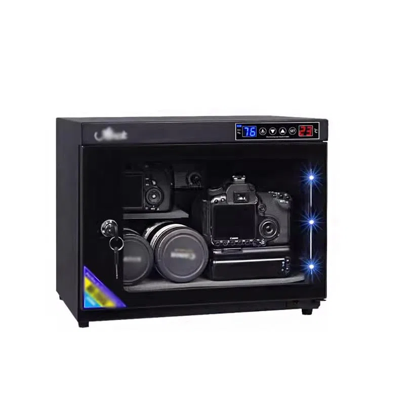 SLR-Kamera-/Objektiv-/Briefmarken-Trocknungsbox, Intelligente Dual-Screen-Steuerung, Entfeuchtungsschrank Für Fotografische Geräte,25L