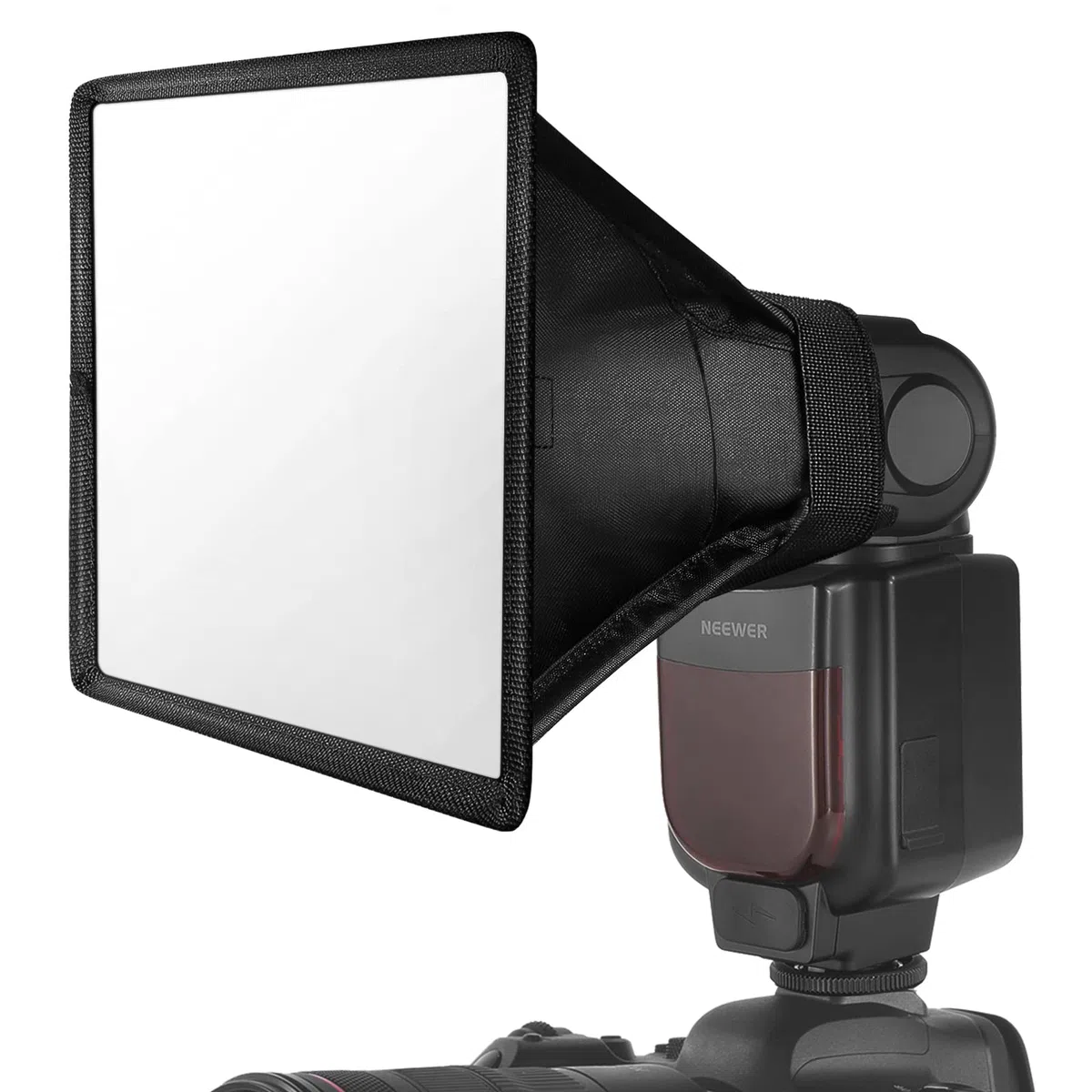 NEEWER 15x12,5 cm Speedlite Softbox Blitzlicht Diffusor für Canon 580EX II 600EX-RT, kompatibel mit YongNuo YN560 III YN560 IV, Nikon SB-900 SB-910, NEEWER TT560 TT520 TT660 und andere DSLR Blitze
