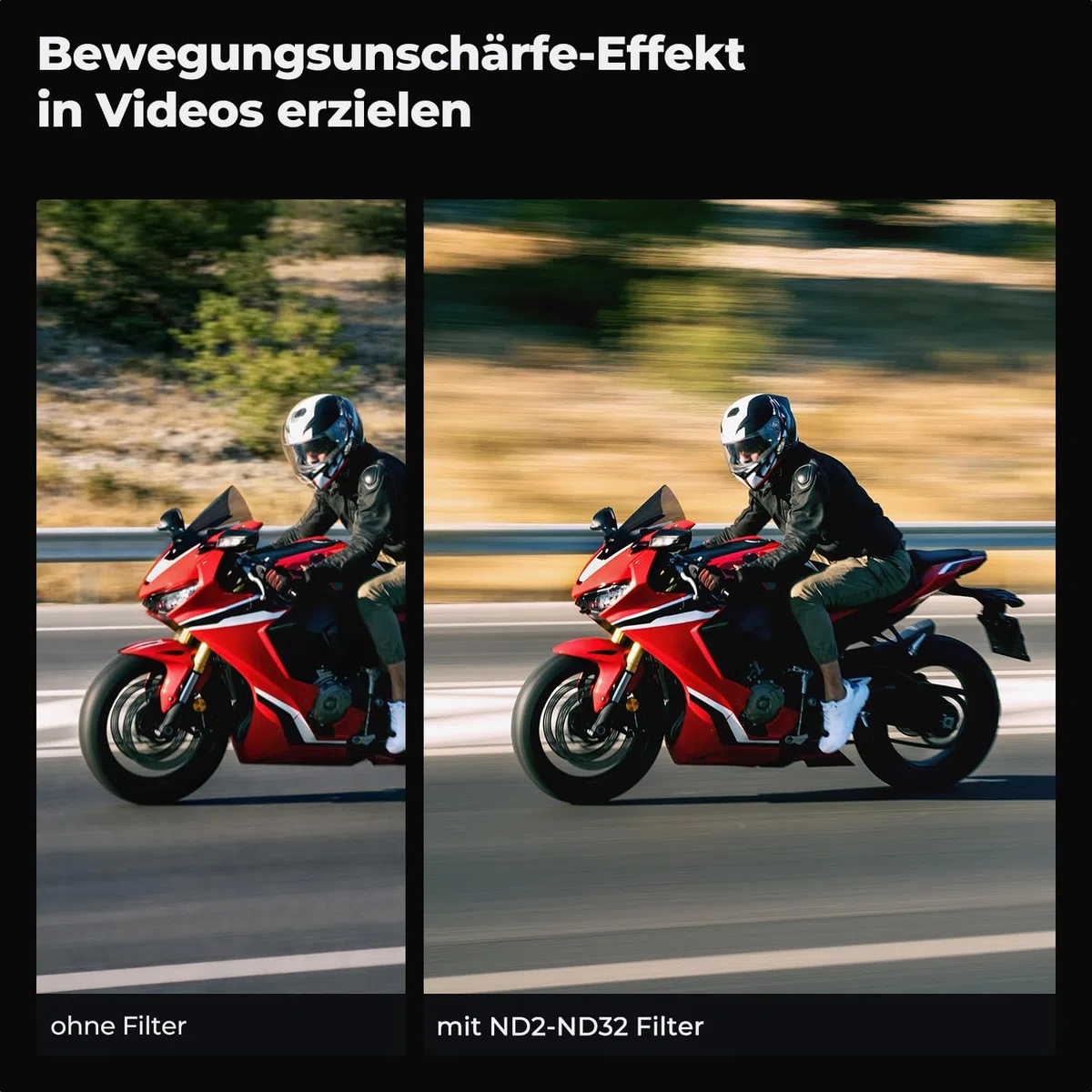 K&F CONCEPT Variabler ND Filter 67mm Variabler Graufilter ND2-32 (1-5 Blendenstufen) für Landschaftsfotografie&Viedofotografie (Nano-Xcel Serie)