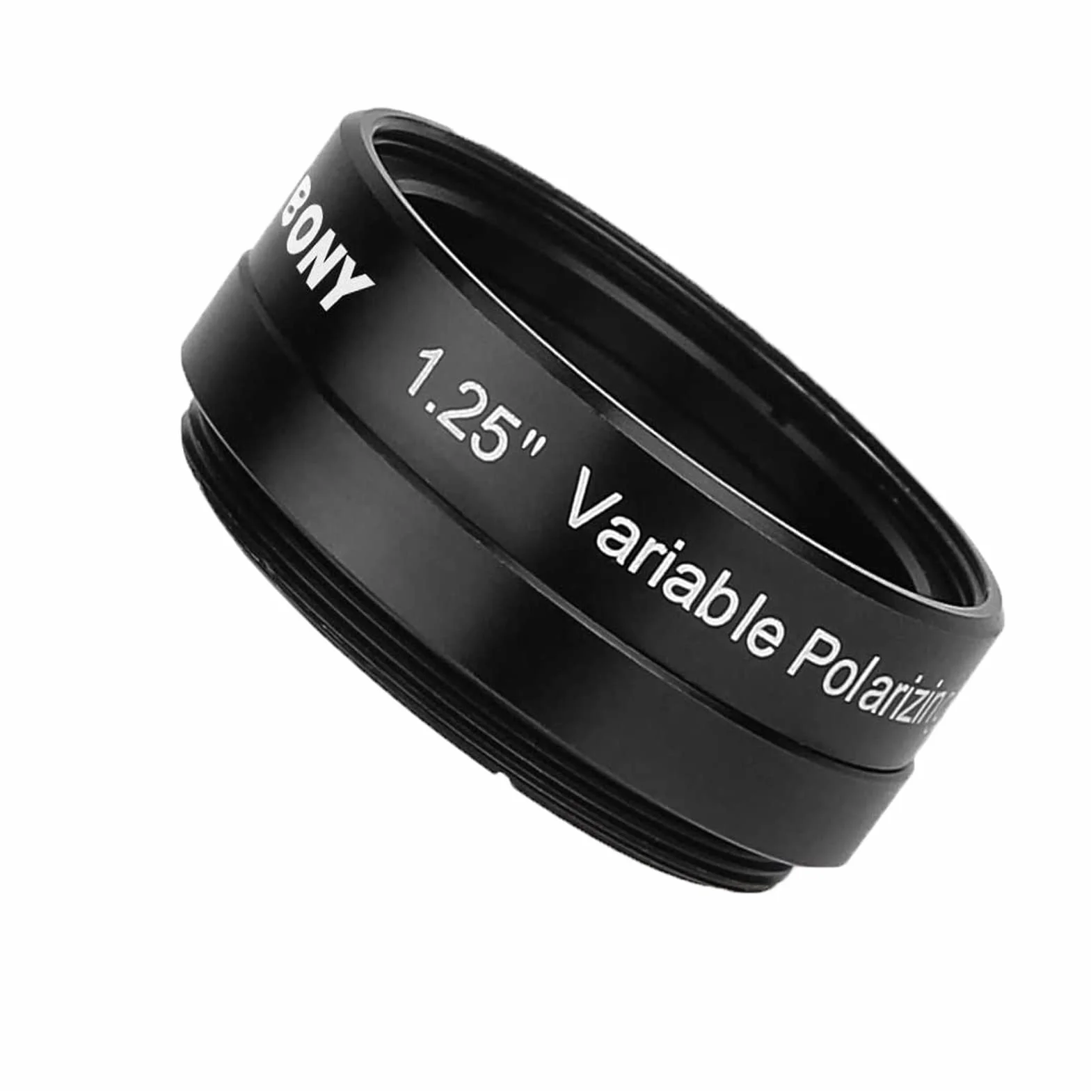 Svbony SV128 Variabler Polarisationsfilter 1.25", Teleskopfilter Metallrand Optische Glaslinse, Erhöht den Kontrast Beseitigt Blendungen, für Beobachten Mond Venus Helle Doppelsterne Planeten