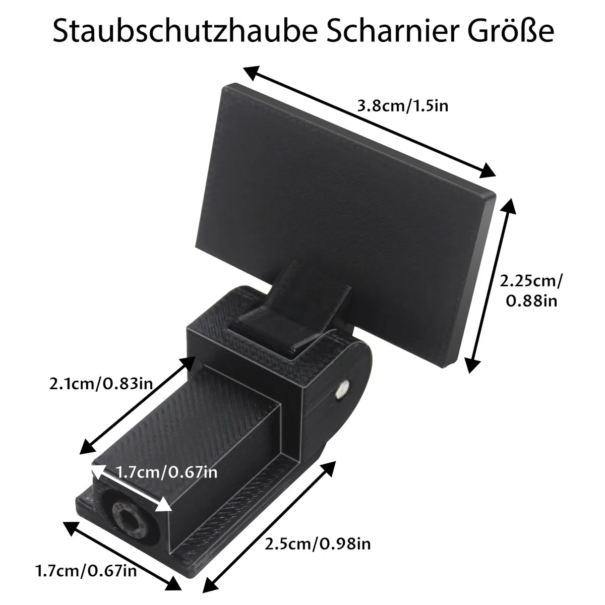 2Pcs Staubabdeckung Scharnier Plattenspieler Teile Kompatibel mit PS-LX310BT/AT-LP60xBK/AT-LP60XBT/AT-LP120xBTUSB Modelle von Plattenspielern