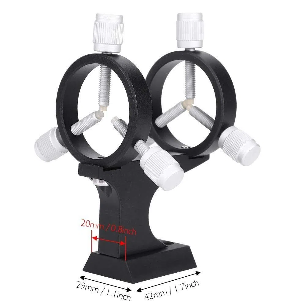 MAGT Laserpointerhalterung, Verstellbare 5 mm-38 mm Laserpointer Halterung mit Befestigungsring für Celestron/Sky-Watcher/Vixen Astronomische Teleskop