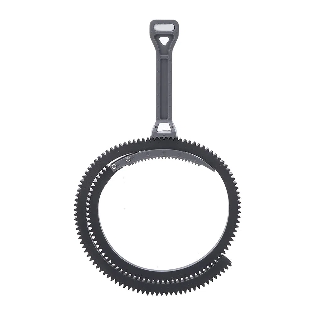 Folgen Sie Focus, Plastikverstellbarer Zoom Focus Puller Folgen Sie Fokus Fokussierung Griff Hebel mit Ausrüstung für DSLR -Kamera (Gray)
