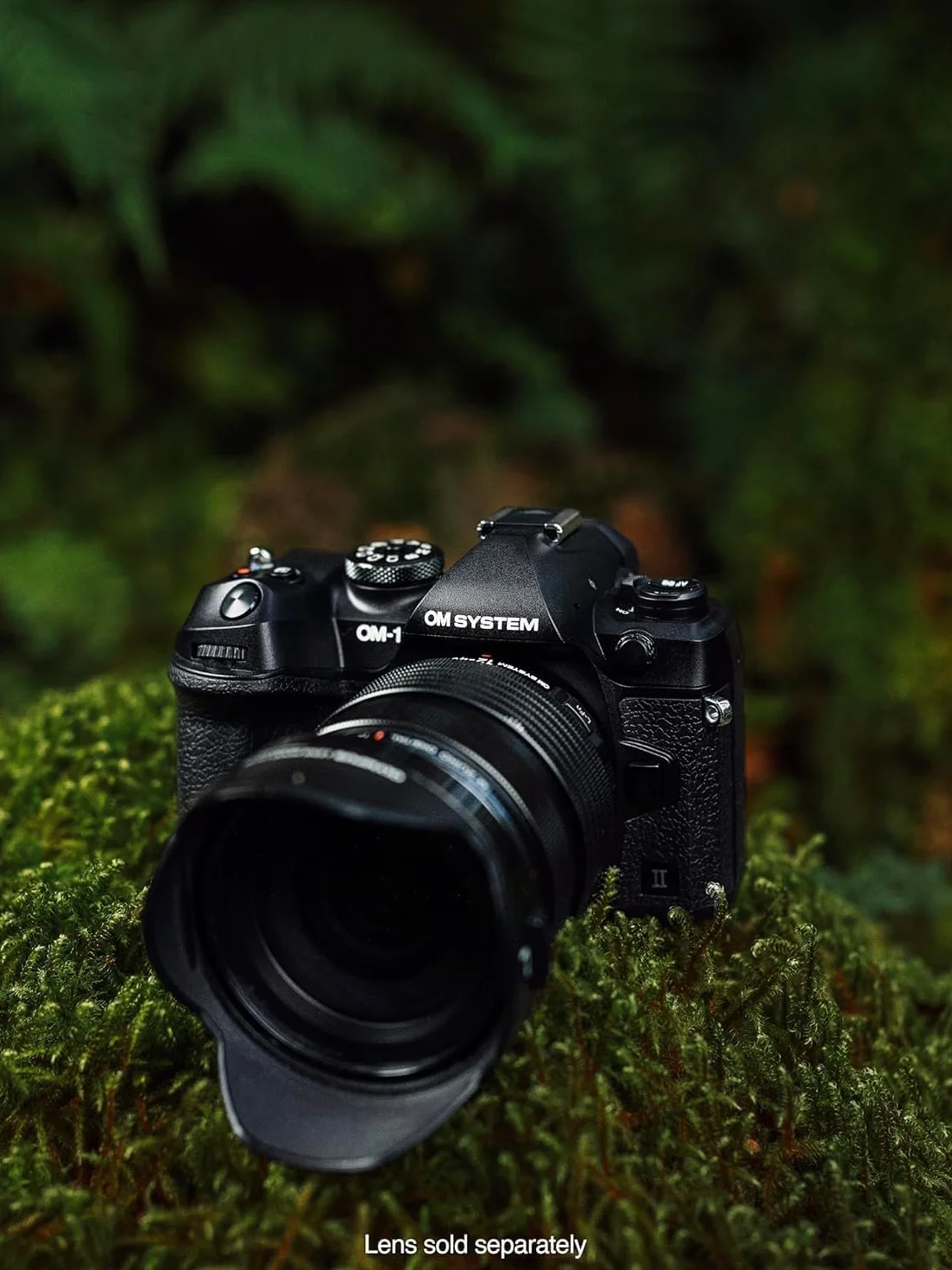 OM SYSTEM OM-1 Mark II Micro Four Thirds Systemkamera – 20MP Stacked BSI Sensor, 5-Achsen-Bildstabilisierung, High-Speed Autofokus, IP53 Wetterschutz – Schwarz