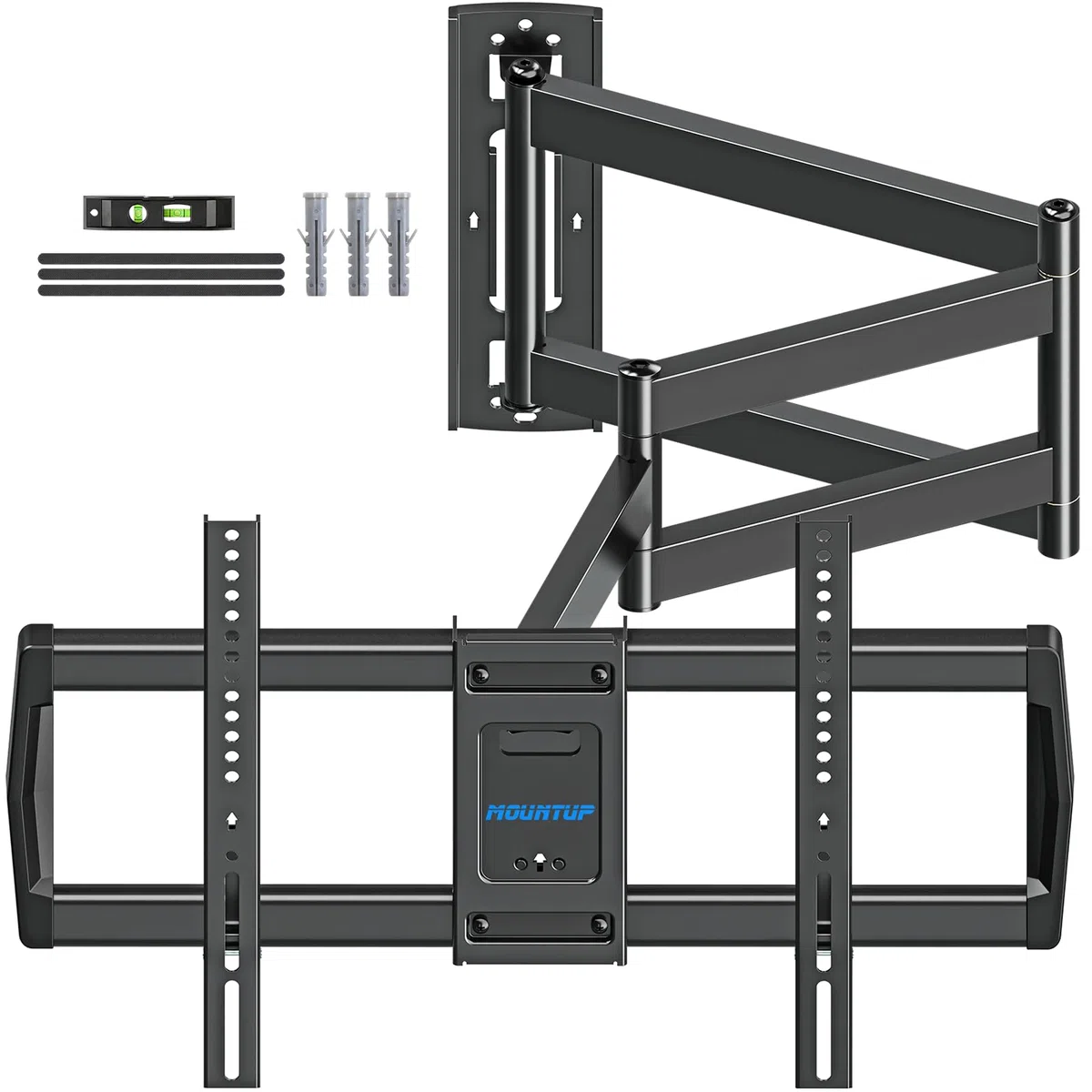 MOUNTUP 962mm Langarm TV Wandhalterung für 42–75 Zoll bis zu 45kg, Schwenkbare Neigbare Wandhalterung Fernseher, Extra Langer Reach Fernseher Halterung, Max VESA 600 x 400mm, EU0047-L