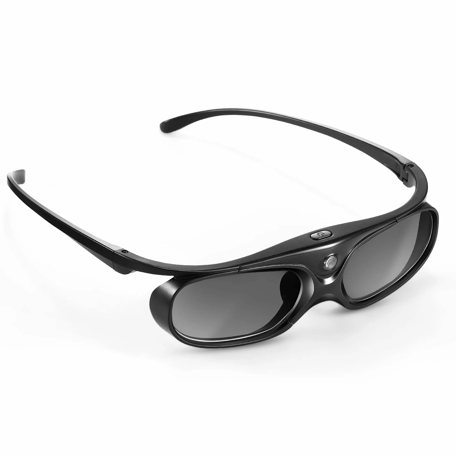 3D-Brille, Wiederaufladbare 3D Active Shutter Brille für alle DLP Link 3D Projektoren,Active Shutter 3D DLP Link Wiederaufladbare 3D-Brille kompatibel mit BenQ,Optoma,Viewsonic DLP-Projektor