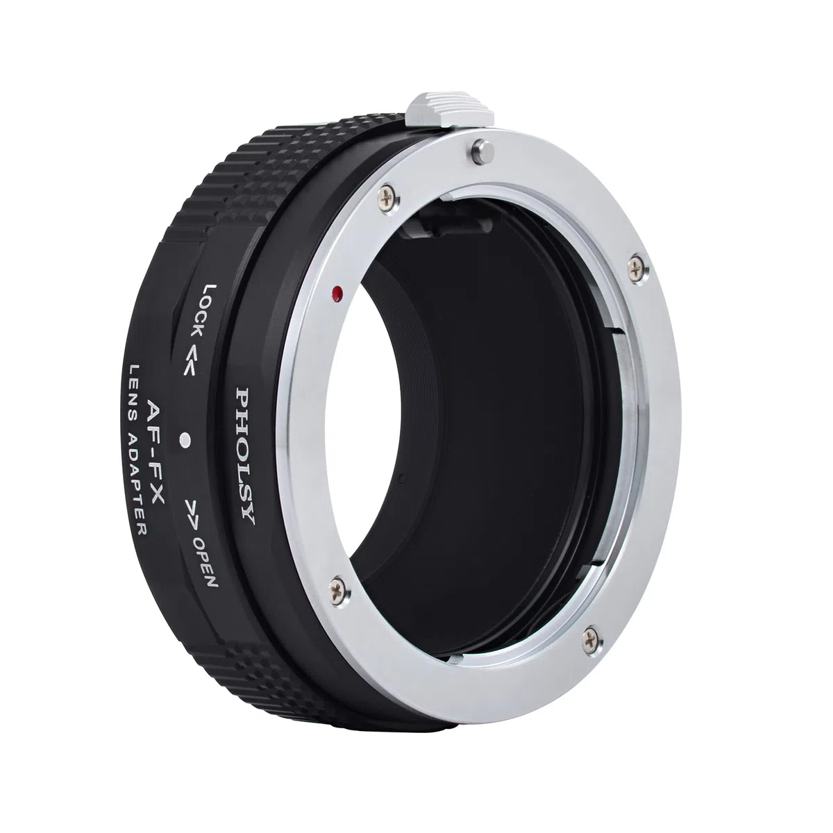 PHOLSY Objektivadapter mit Blendenring Kompatibel mit Sony A und Minolta AF Mount Objektiv auf Fuji X Mount Kameragehäuse Kompatibel mit Sony A auf Fuji X, Minolta AF auf Fuji X