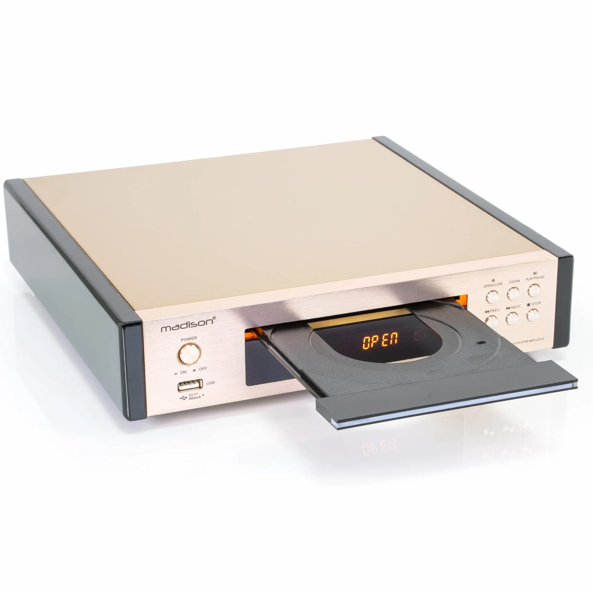 Madison MAD-CD10 FM Tuner UND CD Player Surround Sound TV Stereo Event Musik BESCHALLUNGSANLAGE