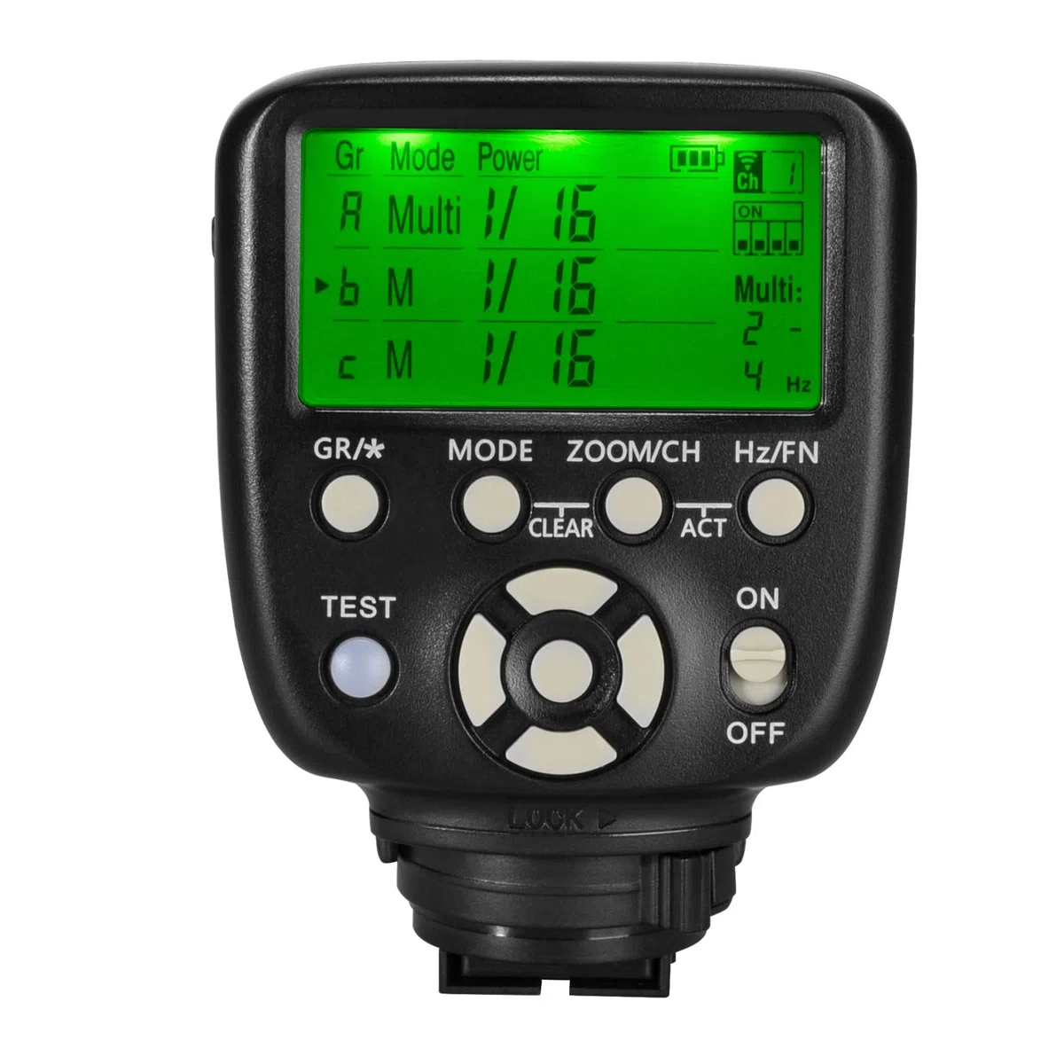 Yongnuo YN560-TX II YN560IV/III YN660 Blitzauslöser mit Weckfunktion, kompatibel mit Canon
