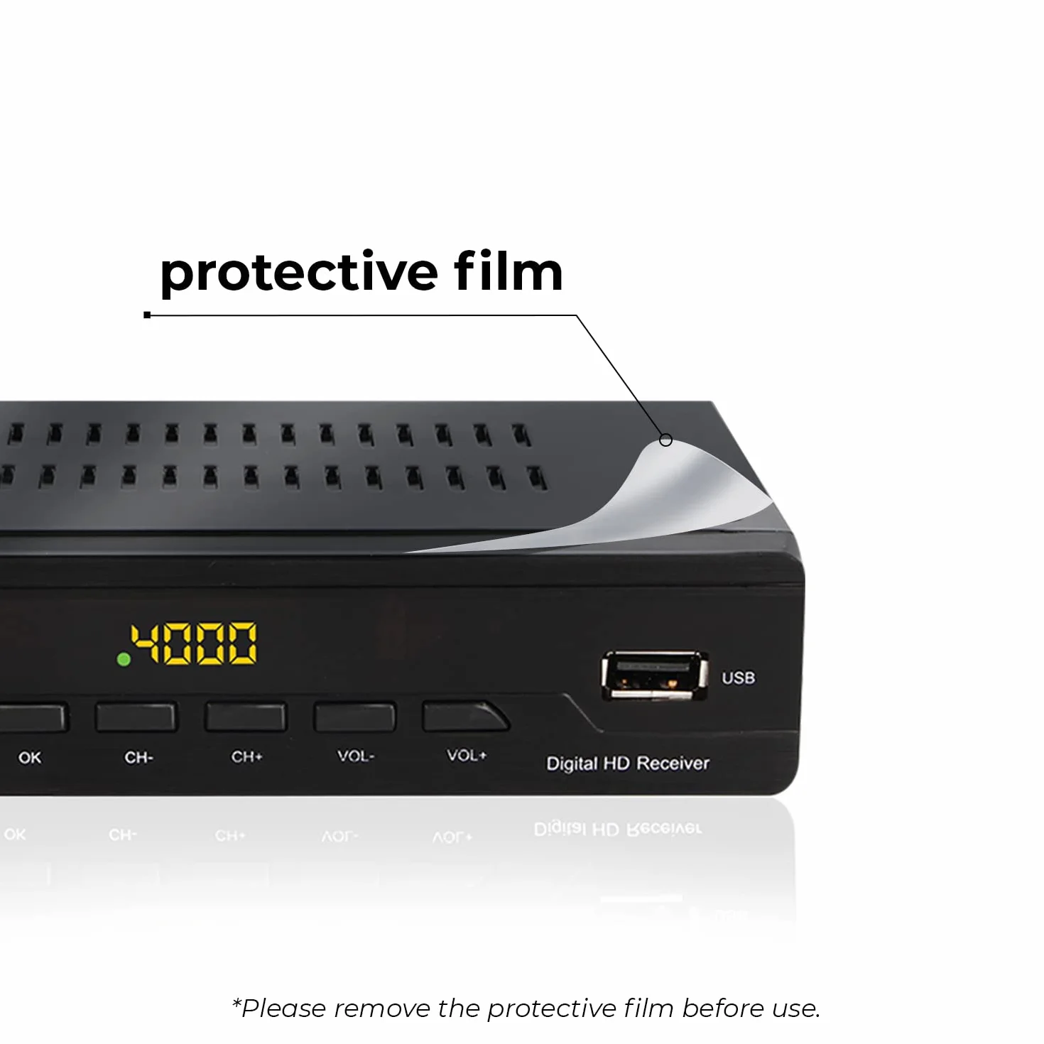 LEYF PA-2211 Kabel Receiver DVB-C Digitales Kabelfernsehen Full HD TV(DVB-C / C2, HDTV, DVB-T/T2, HD, SCART, USB) Kabelfernsehen für alle Kabelanbiete