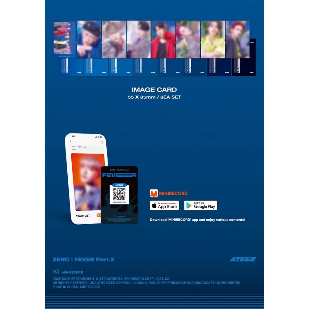 ATEEZ [ZERO : FEVER PART.2] (PLATFORM ALBUM VER.) (Z ver)