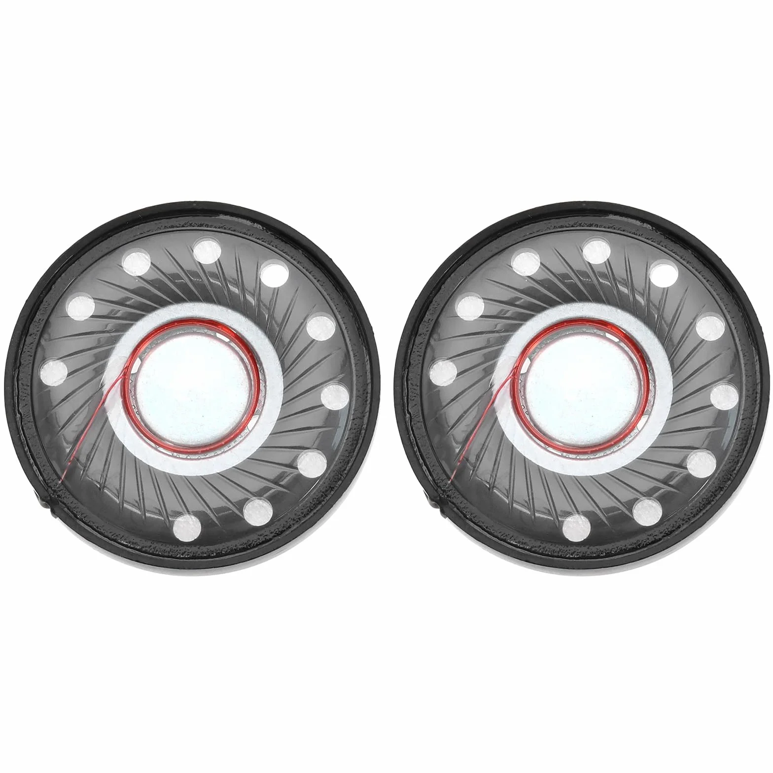 2 Stück 40mm Kopfhörer Lautsprecher Kompatibel mit BO-se QC45 QC2 QC25 QC35 QC15 QC3 AE2 OE2 32 Ohm 20mW Ersatz Lautsprecher Headset