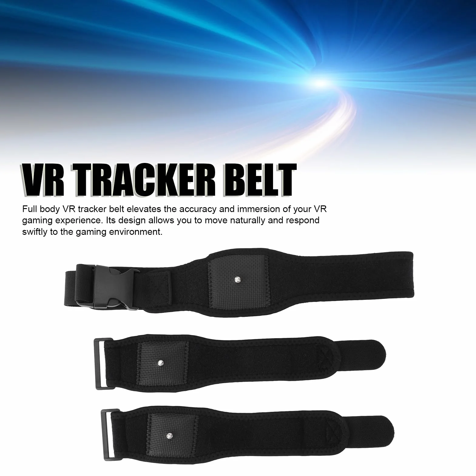 Verstellbarer VR Tracker Gürtel Riemen Full Body Tracking für Vive
