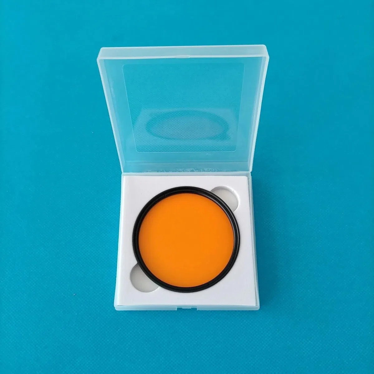 Verschiedene Größen 535 nm IR Infrarot Langpassfilter Goldenes optisches Glas CB535 GG530 for die Kamerafotografie(52mm)