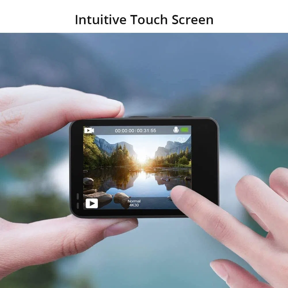 AKASO Brave 7 LE Action Cam 4K 20MP IPX7 Wasserdicht EIS 2.0 Dual Screen 40m WiFi