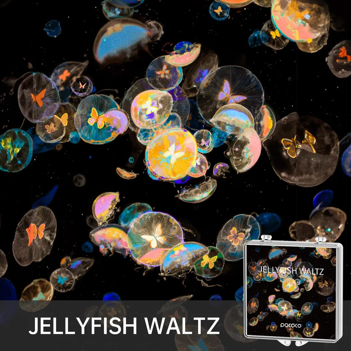 Realistische Scheibe Enchanted Harmonies - Disc für POCOCO Galaxy Lite Star Projector Home Planetarium, 5k Ultra HD, 3 Stück (Enchanted Harmonies - 3 Disc ohne Projektor)