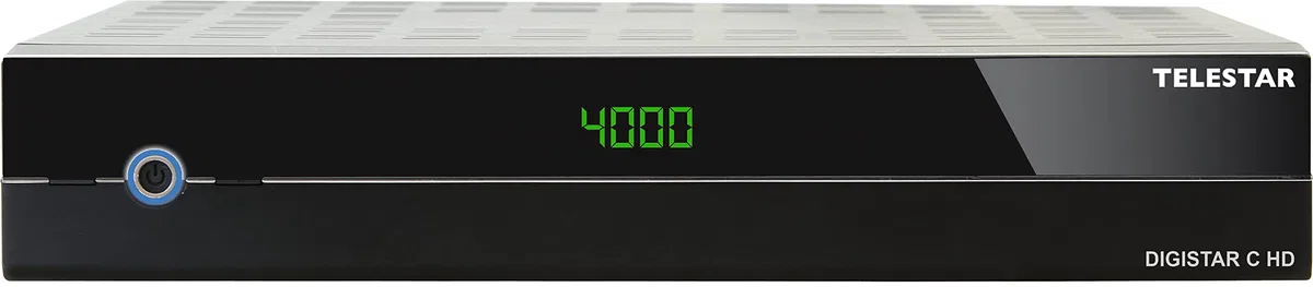 TELESTAR DIGISTAR C HD – DVB-C-/Kabelreceiver (HDTV, HDMI, Scart, Mediaplayer, hochwertiges Metallgehäuse) – Schwarz