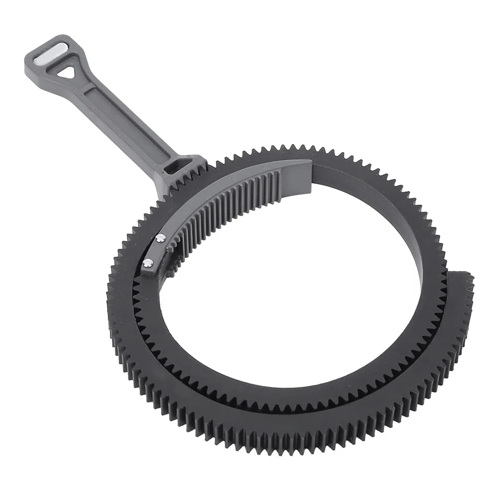 Folgen Sie Focus, Plastikverstellbarer Zoom Focus Puller Folgen Sie Fokus Fokussierung Griff Hebel mit Ausrüstung für DSLR -Kamera (Gray)