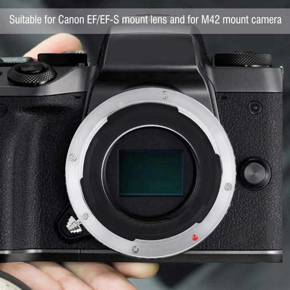 Objektiv Adapter Kameraobjektiv Adapter Objektiv Adapter Ring EOS M42 Objektivadapterring für Ef EF S Mount Objektiv für M42 Mount Kamera