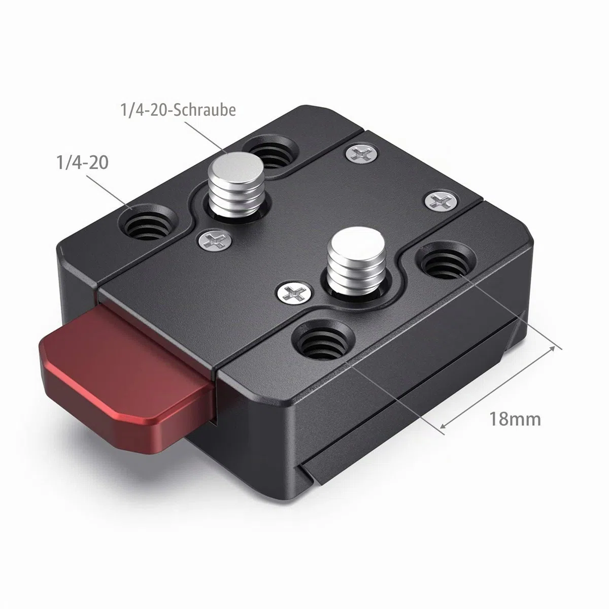 SMALLRIG Mini V-Lock Montagesatz Assembly Kit V Mount Plate für V-Mount Akku - MD2801B