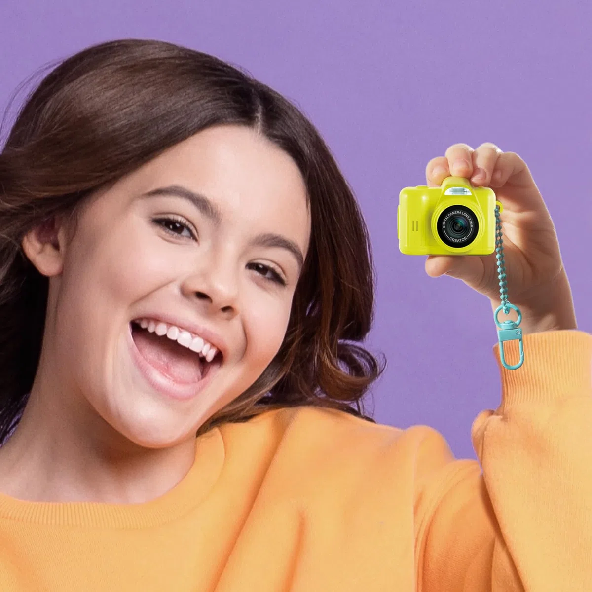 Canal Toys - Photo Creator - Mini-Digitalkamera & Videokamera für Kinder - 14 Filter - Blitz + Mikrofon - 6 Modelle - kompakt & leicht - 1GB Micro-SD & USB-C-Kabel - Reisegröße ab 8 Jahren - CLK 062