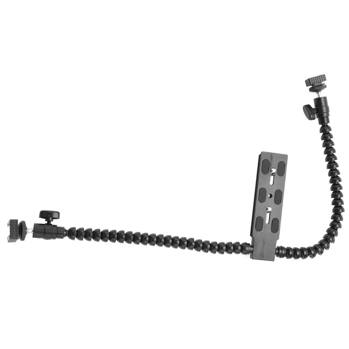SWILDER Flexible Dual Arm Blitzschuhhalterung Halterung Halterung für Makroaufnahmen Kamera Zubehör