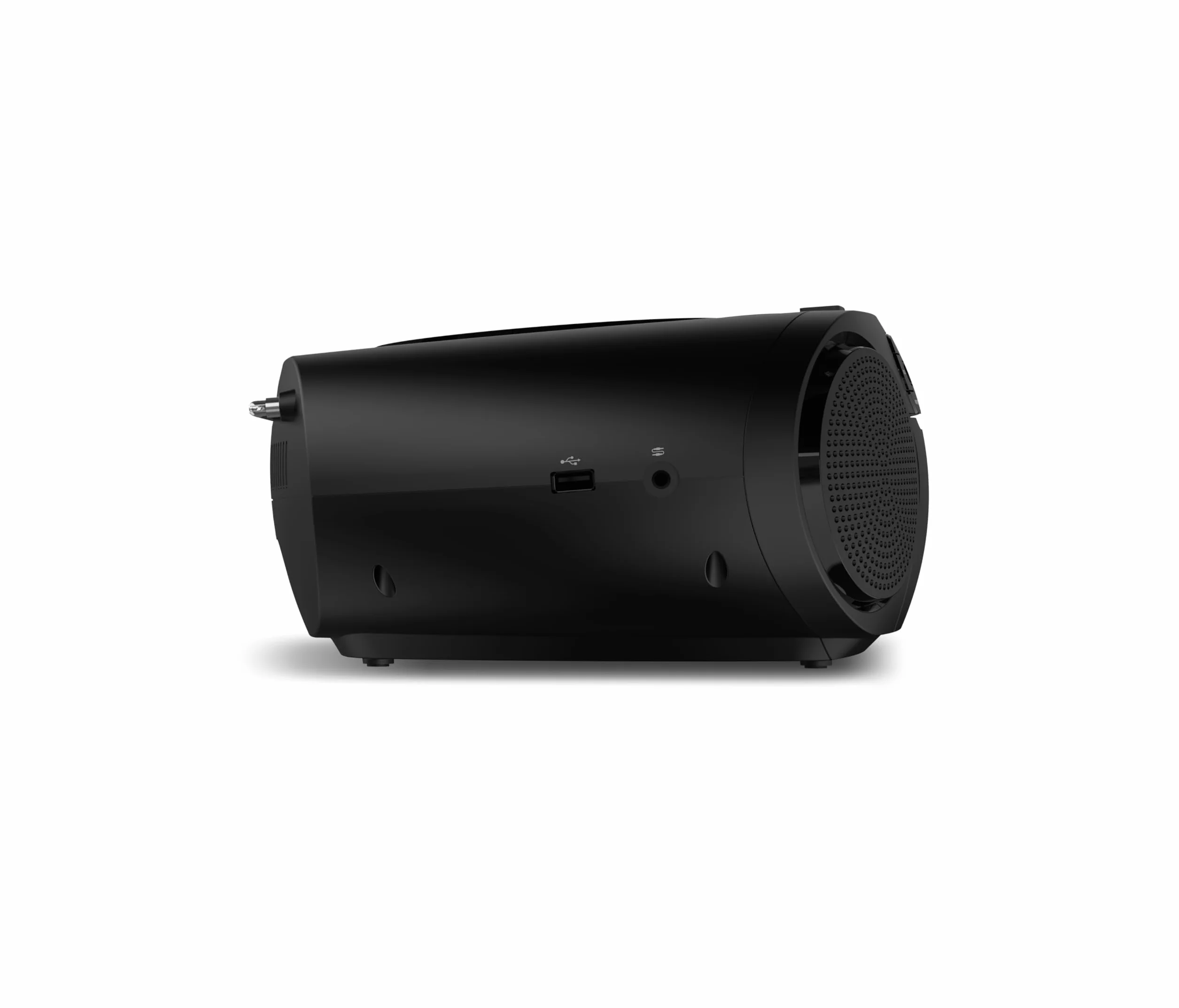 Philips Tragbare CD-Soundmaschine mit Kassettenspieler TAZ2200, DAB+/UKW-Radio, Bluetooth 6.0, USB-Wiedergabe, Audio-Eingang, Dynamische Bassverstärkung, Stereolautsprecher, Netz-/Batterieversorgung