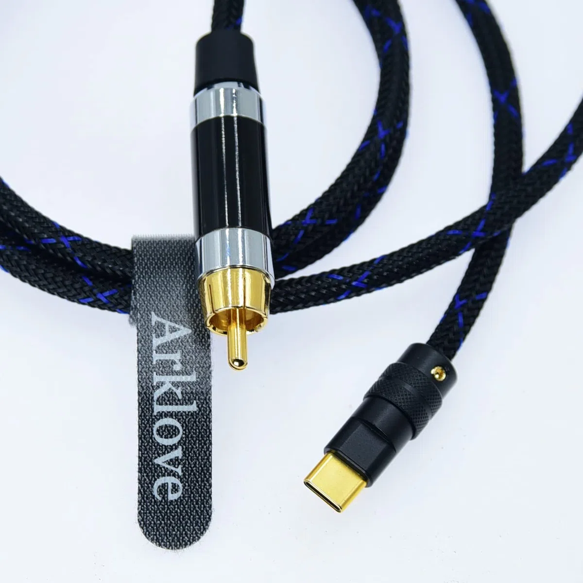 2,1 m USB C auf Koaxialkabel, Stecker Typ-C auf digitale Koaxial-Audio-Schnittstelle, Cinch-Buchse, Adapterdraht, SPDIF für DAC-Verstärker DSD64, dsd128, 192 K
