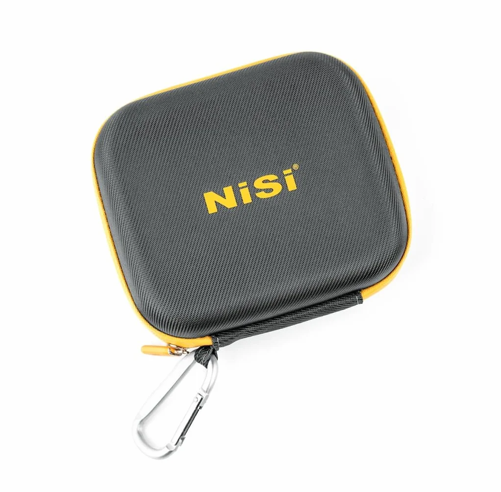 NiSi Caddy II Filtertasche Rundfilter Pouch - Filter Tasche für 8 Zirkulare Filter bis zu Max 95 mm Durchmesser (Versiegeltes wasserdichtes Material mit Haken)