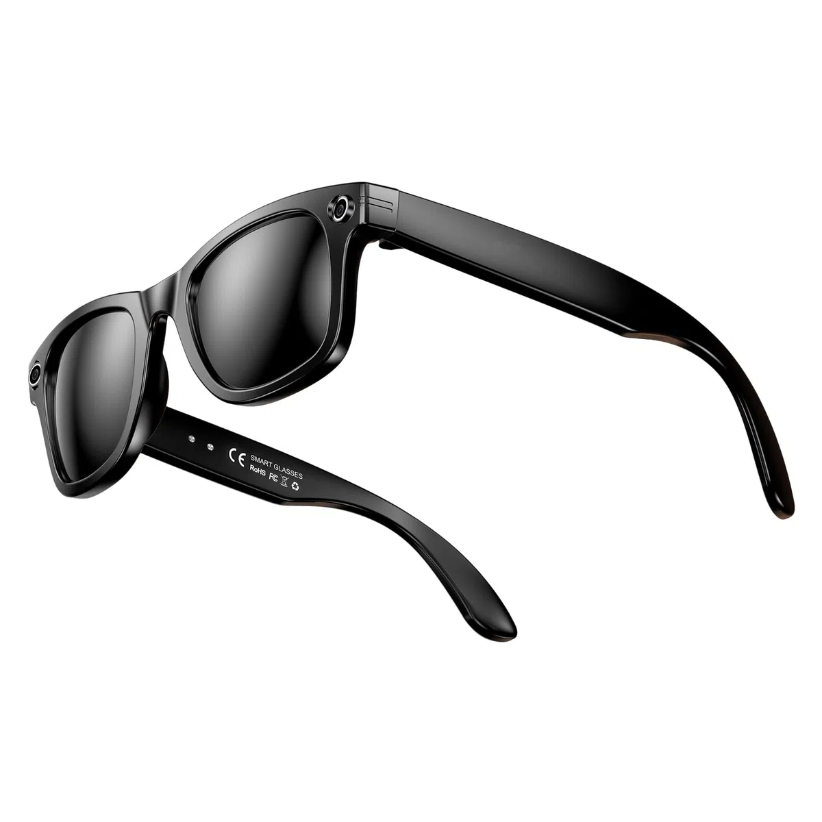 norwiss smart Glasses mit 8MP Kamera, 16 - Sprache Übersetzung, Fotos und Videos aufnehmen,Bilder per WLAN übertragen, für Business & Outdoor