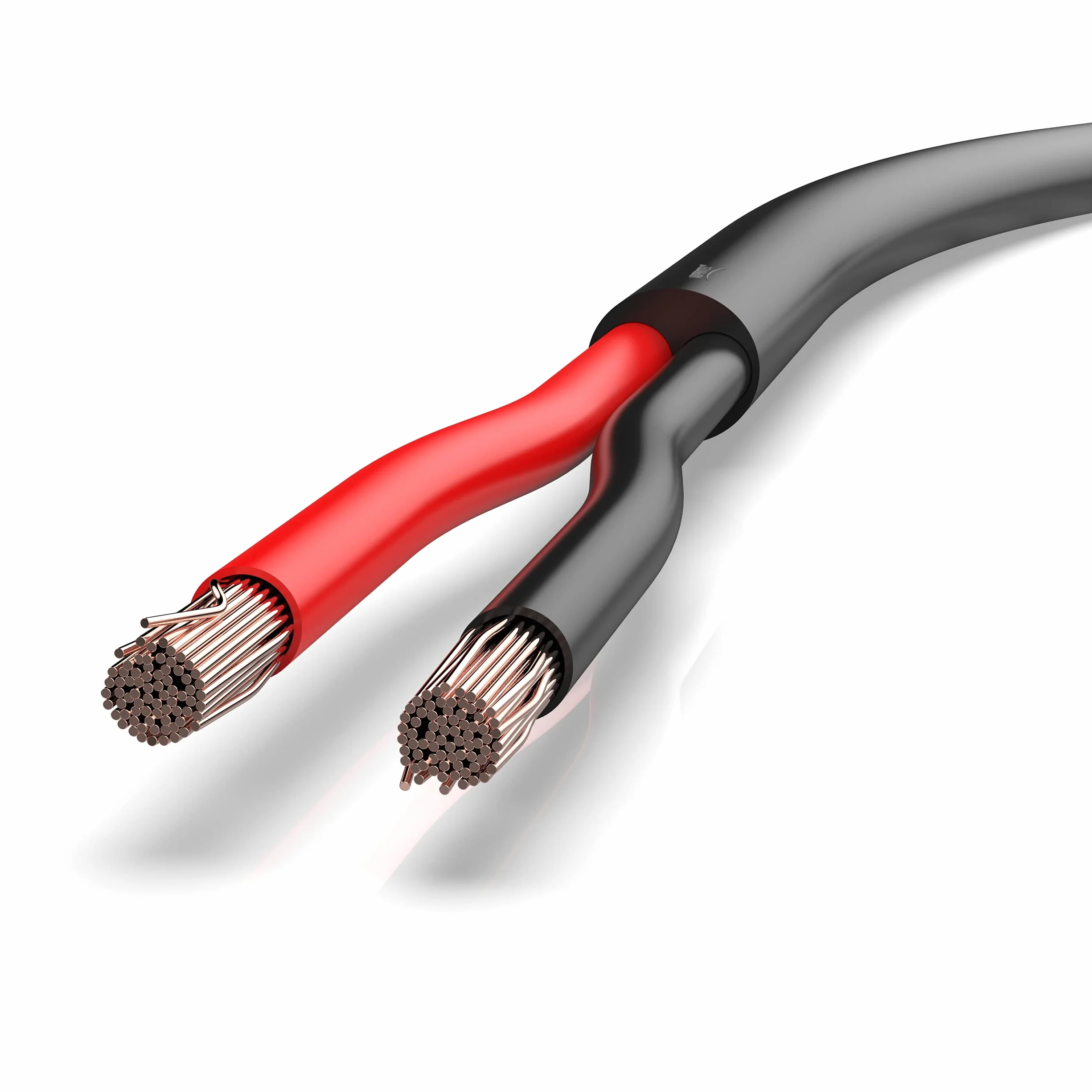 AUPROTEC KFZ Kabel 2x4,0 mm² 5m rund FLRYY I Rundkabel Schlauchleitung/Fahrzeugleitung Verschiedene Anwendungen I 2 poliges Kabel für Anhänger geeignet