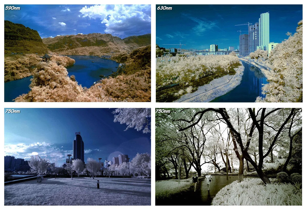 FOTGA 82mm Sechs-im-EIN Einstellbare Infrarot Infrared Pass X-Ray-Objektiv-Filter IR Filter 530nm bis 750nm