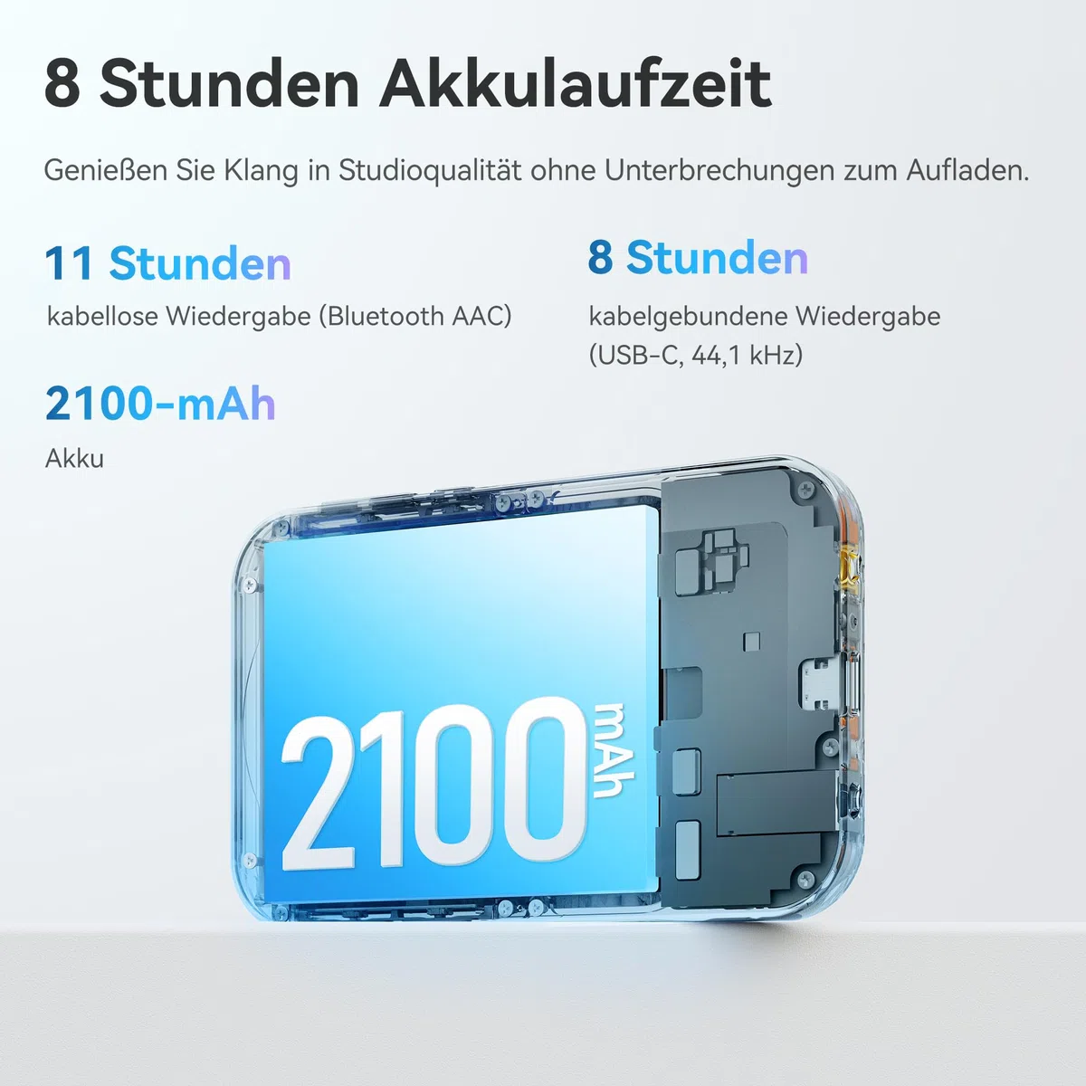 Khadas Tea Pro DAC Kopfhörerverstärker – Tragbarer Bluetooth Kopfhöreramp, Hi-Res Verstärker MagSafe DAC Amp, 0,95" Display, ES9039Q2M, 2100 mAh, USB-C auf 3,5/4,4 mm, PCM 768 kHz/32 Bit, DSD512 Audio