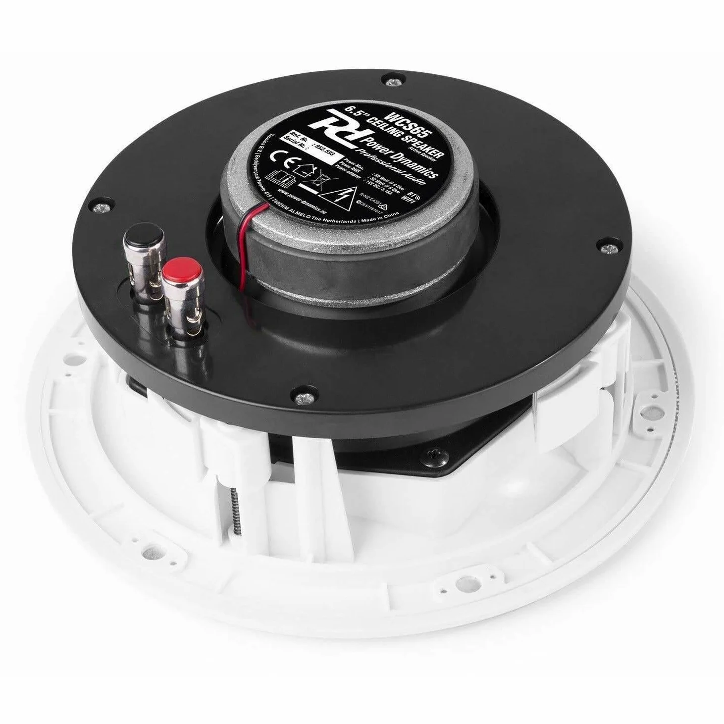 Power Dynamics WCS65 WLAN Deckenlautsprecher Bluetooth Einbaulautsprecher 120 Watt
