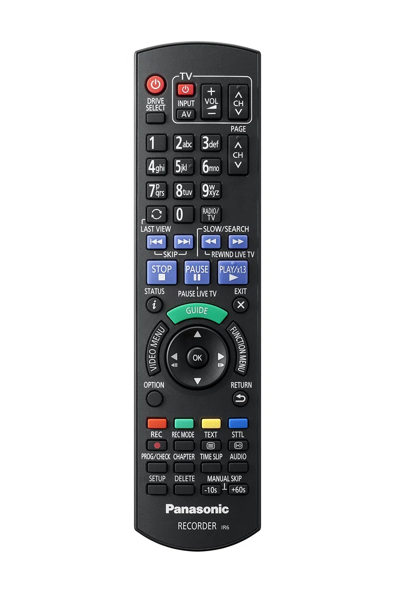 Panasonic DMR-BCT650EG Blu ray Recorder (mit 500 GB Festplatte, für DVB-C, Abspielen und Aufnehmen, CI+ Slot, USB, HDMI, VIERA Link, Timeshift) schwarz
