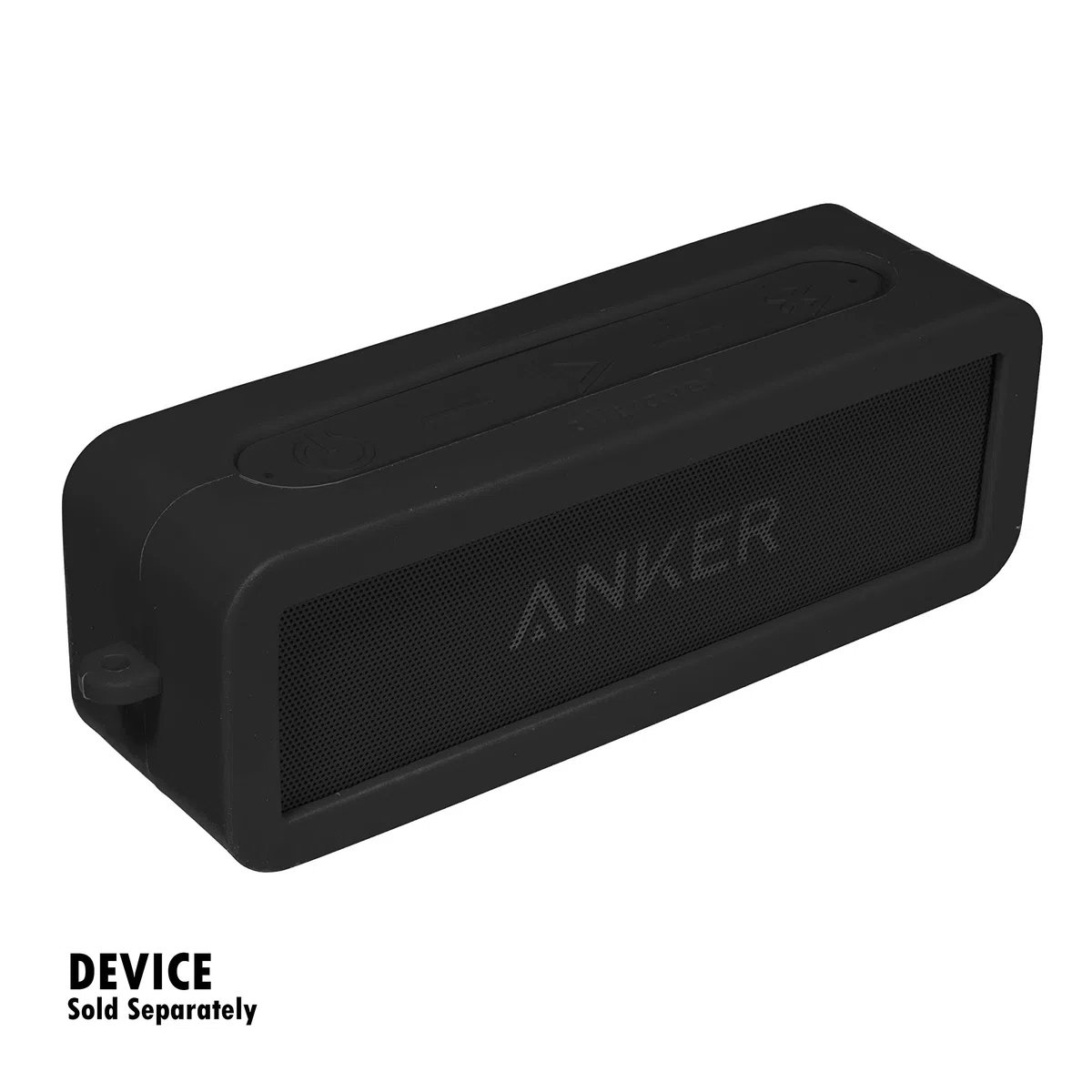 Alltravel Individuelle Silikonhülle für Anker Soundcore 2, SoundCore 2 12 W tragbarer Bluetooth-Lautsprecher, vollständiger Schutz vor Stößen, Schütteln und Herunterfallen, Macht den Soundcore 2