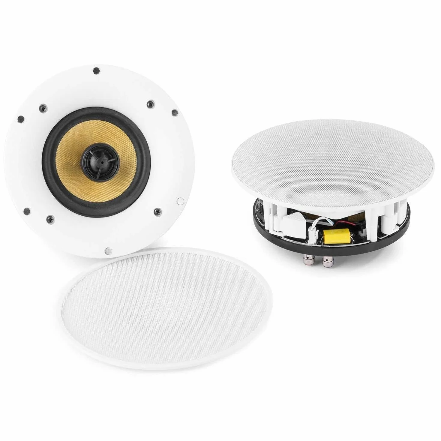 Power Dynamics WCS65 WLAN Deckenlautsprecher Bluetooth Einbaulautsprecher 120 Watt