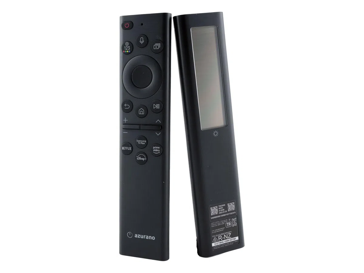 Ersatz für Samsung Fernbedienung BN59-01385B, BN59-01385A, TM2280E - USB-C, Eco Solar & Sprachfunktion - GQ43QN90 GQ43QN92 GQ43QN93 GQ43QN94 GQ55S95 GQ65S95. - SUB BN59-01391B, TM2281E