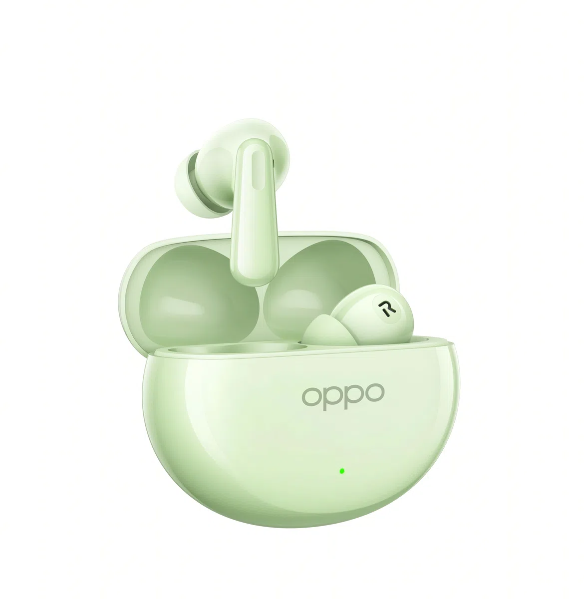 OPPO Enco Air4 Kabellose Kopfhörer mit Surround-Sound, aktive Geräuschunterdrückung, 12 Stunden Akkulaufzeit, geringe Latenz für Gaming und Widerstand IP55, Grün