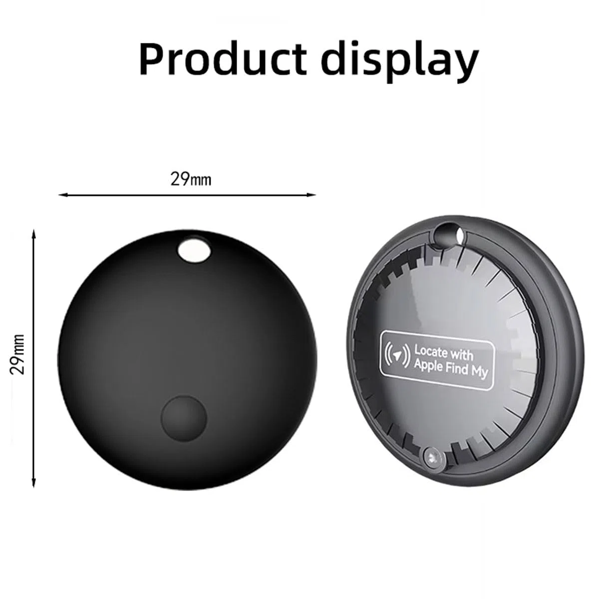 Air GPS Tracker Auto Schlüsselfinder, Smart Tag Kompatibel mit Apple Wo ist? APP (Nur iOS), Bluetooth Mini GPS Tracker für Kinder, Moto, Auto, Koffer, Hund (2)