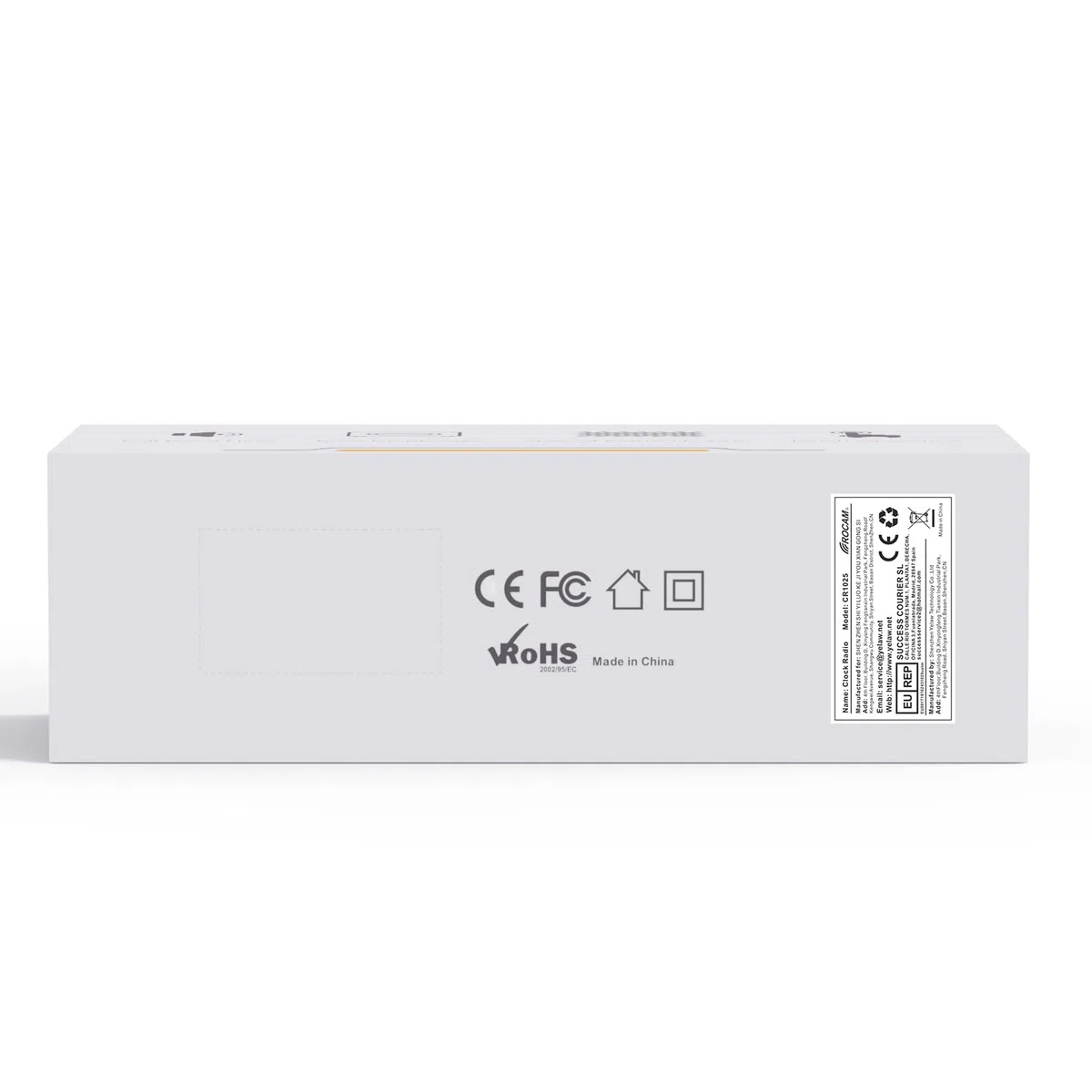 ROCAM Digitaler Radiowecker für das Schlafzimmer, mit warmem Nachtlicht und Bluetooth, Wecker Digital mit Einstellbarer Helligkeit, Schlummer, FM-Radio, Sleep-Timer, USB-A- und Typ-C-Ladeanschluss