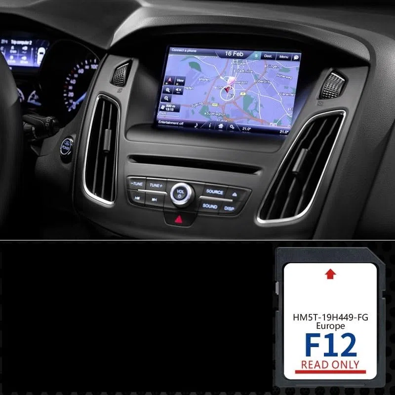 Generisch Europa 2024 GPS Navigation Aktualisierung der Kartographie kompatibel mit Ford Sync2 F12 – HM5T-19H449-FG